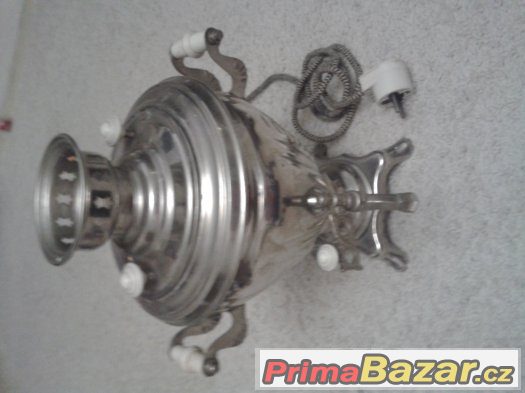 Stary Rusky samovar-funkcni – fotografie 1