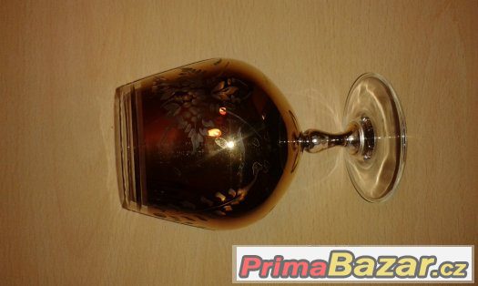 Prodám broušené misky a zlacené číše – fotografie 1