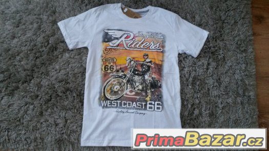 Prodám tričko s nápisem HARLEY DAVIDSON, ROUTE 66 – fotografie 1