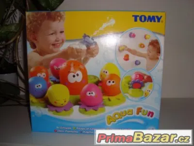 Veselé chobotnice, chobotničky do vany od TOMY