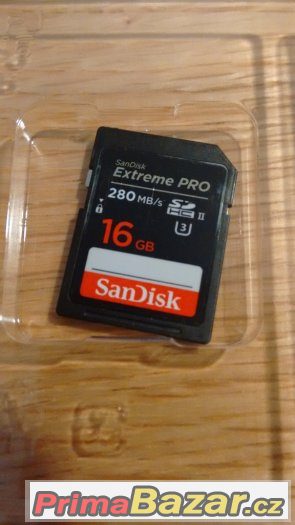 SanDisk SDHC 16GB Extreme Pro Class 3 UHS-II (U3) – fotografie 1