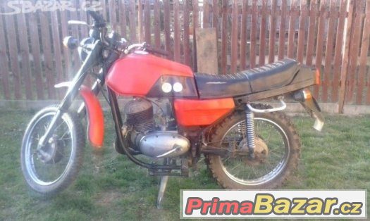 Nabízím k prodeji motorku jawa 175Čz v rámu jawa 350 – fotografie 1