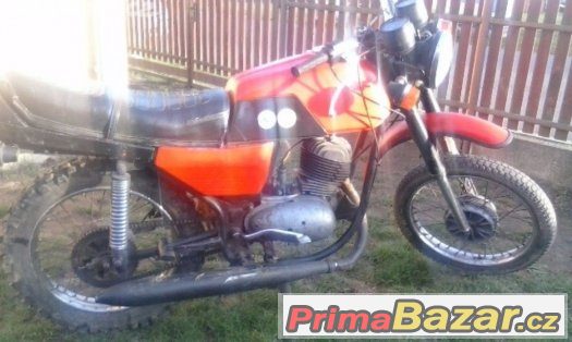 Nabízím k prodeji motorku jawa 175Čz v rámu jawa 350 – fotografie 2