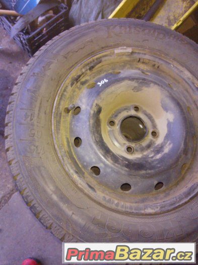 Peugeot 306 disky 14ky zimné gumy 185/65r14 – fotografie 2