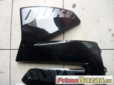 KTM lc4/smc 625/640/660 černý levý spoiler