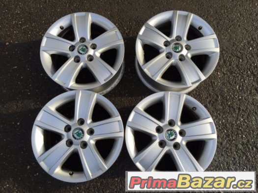 Alu kola ŠKODA 15" 5x112 – fotografie 1