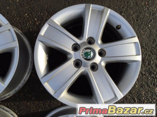 Alu kola ŠKODA 15" 5x112 – fotografie 3