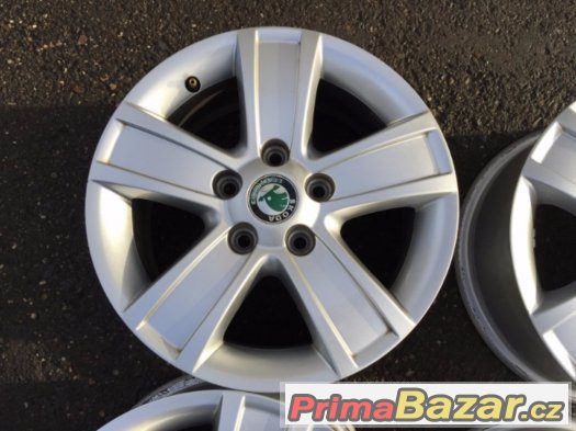 Alu kola ŠKODA 15" 5x112 – fotografie 4