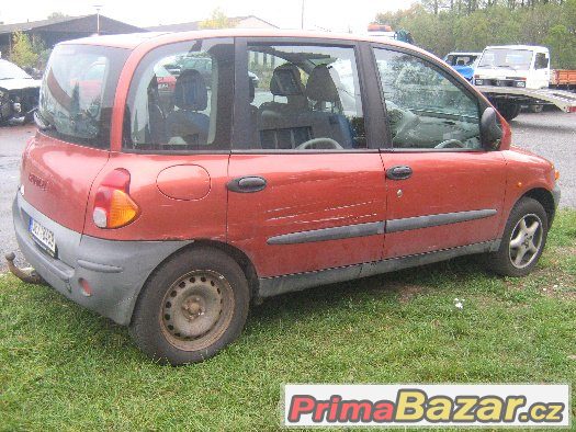 Fiat Multipla 1,6 16V 76Kw 2001 – fotografie 2