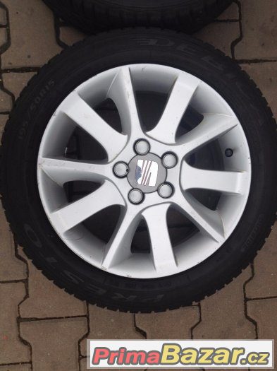 ORIGINÁL SEAT 15" 5x100 - 195/50/15 ZÁNOVNÍ – fotografie 4