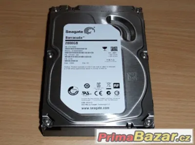 HDD Seagate Barracuda 2000GB (2TB) 3,5“, SATA