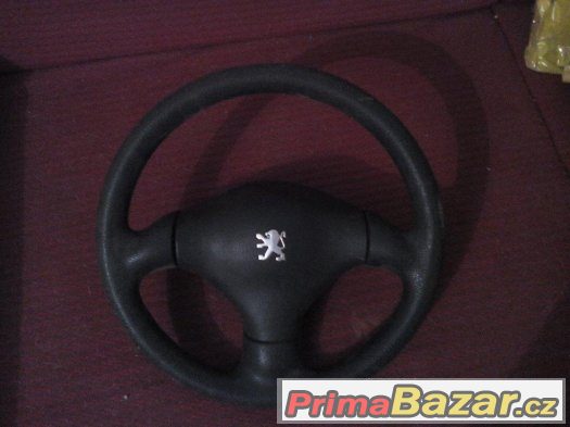 Prodám volant peugeot 206 s airbagem – fotografie 1