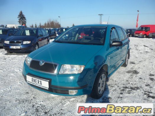 Škoda Fabia 1,4 MPi kombi  ČR servisní knížka – fotografie 1