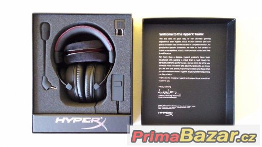 Kingston HyperX Cloud + záruka (25.6.2017) – fotografie 1