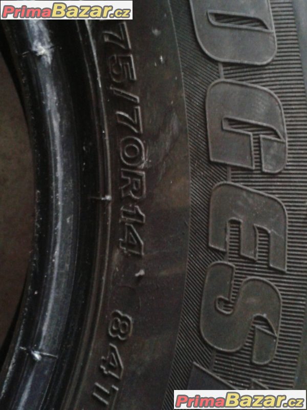 Prodám letní pneu Bridgestone B250 175/70 R14 84 - – fotografie 4