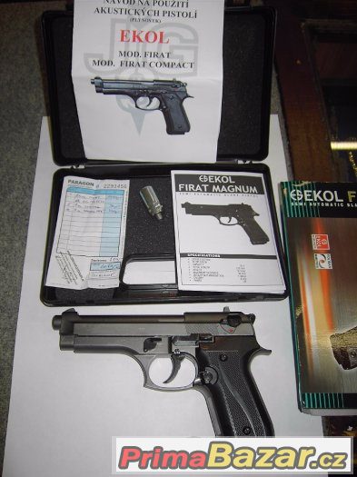 PLYNOVÁ PISTOLE EKOL FIRAT MAGNUM TITAN CAL.9MM – fotografie 1