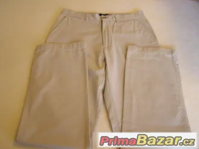 Pánské světlé kalhoty jako NOVÉ vel. 42