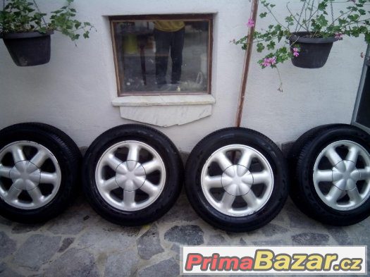 kola r15 +celoroční pneumatiky Debica 185/65/15 88T – fotografie 1