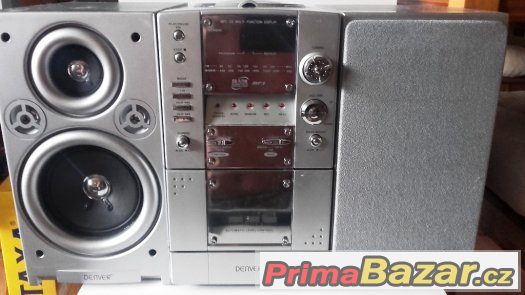 DENVER MMP-351, CD, MP3, rádio, MC – fotografie 1