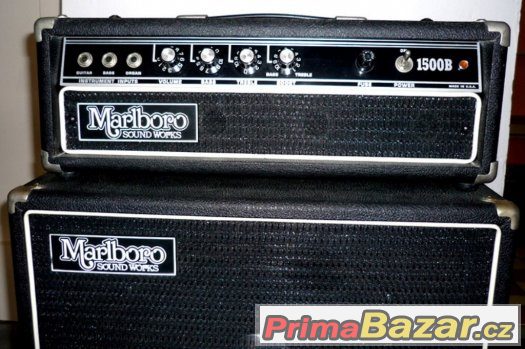 Zesilovač+box-Marlboro Sound Works, Made in USA – fotografie 2