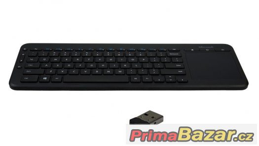 Prodám kláves. Microsoft All-in-One Media Keyboard Wireless – fotografie 3