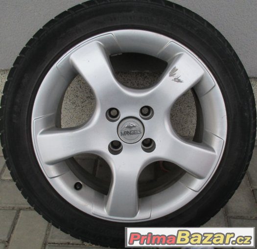 Alu kola MANGELS, 4x100,15", Brasil., pneu 195/50R, 4 ks – fotografie 4