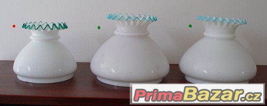 Stínítko - petrolejová lampa, petrolejka 19 kusů z 19. stol – fotografie 2