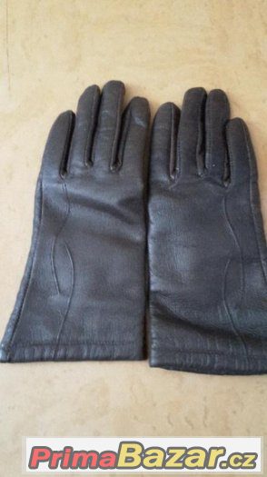 Kožené rukavice dámské – fotografie 1