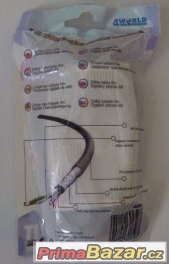 Prodlužovací USB kabel, A-A, 5 metru za 50,- Kč – fotografie 4