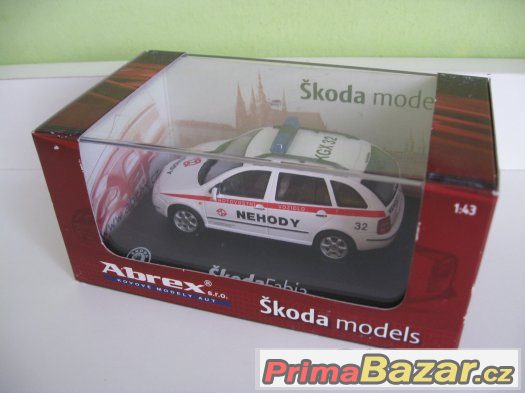Model ŠKODA Fabia Combi - "NEHODY" Abrex  m 1:43 – fotografie 1