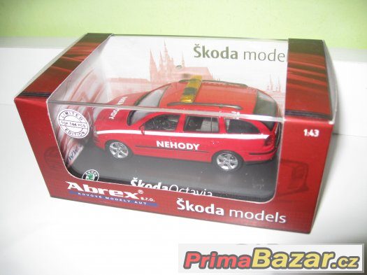Model ŠKODA Octavia II Combi - "NEHODY"  Abrex 1:43 – fotografie 2