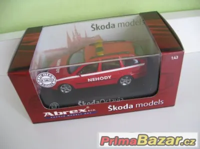 Model ŠKODA Octavia II Combi - "NEHODY"  Abrex 1:43