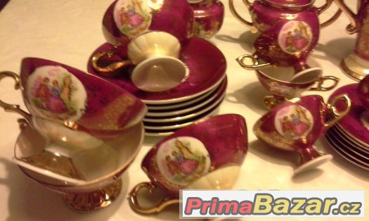 PRODÁM porcelánovy starozitny servies – fotografie 3