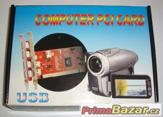 5 USB porty navíc - USB řadič se pěti sloty USB2.0 – fotografie 2