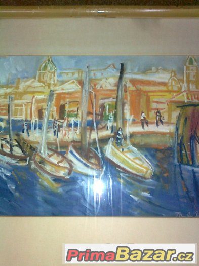 OBRAZ JAROSLAV TRNKA LODE U DUBROVNIKU – fotografie 2