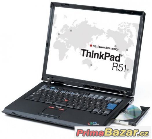 Špičkový notebook IBM ThinkPad R51 - FUNKČNÍ – fotografie 4
