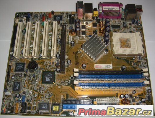 ASUS A7N8X-E Deluxe /SATA/1394/2xLAN/nForce2-400/sc.A/DDR – fotografie 3