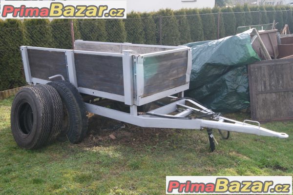 Vlek za traktor sklápěcí – fotografie 1