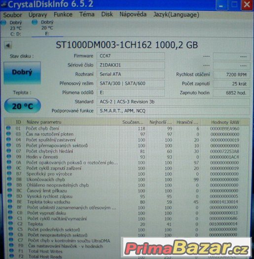 Seagate Barracuda 1TB  ST1000DM003 – fotografie 4