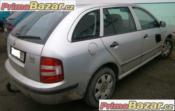 Prodám Škoda Fábia Combi Diesel 1.4 , sříbrná metalýza, 59 Kw, Rv. 5.2006 – fotografie 1