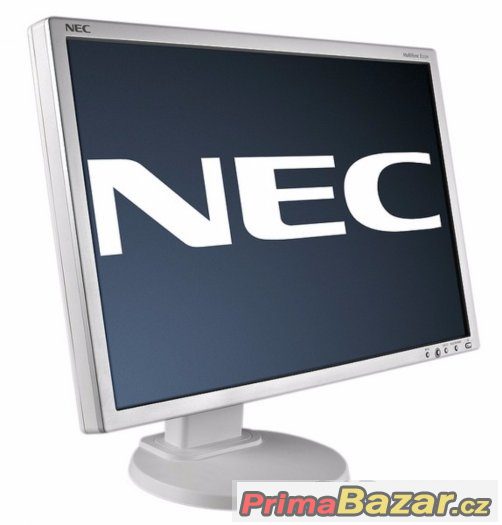 22" LCD NEC E222W Silver/White, roční záruka, více kusů – fotografie 1