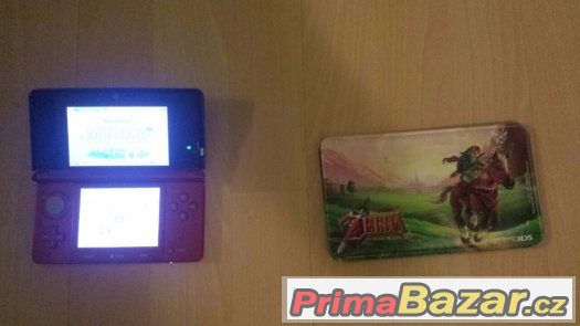 Prodám červené Nintendo 3DS + hry – fotografie 3