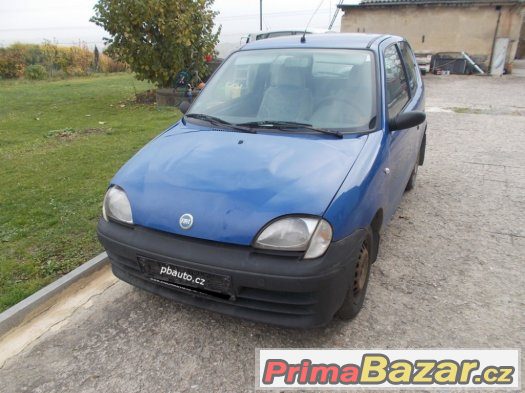 Fiat SEICENTO SUITE 1.1 vcelku nebo na náhradní díly – fotografie 2