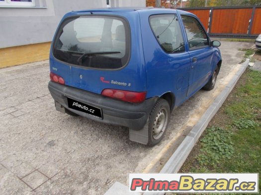 Fiat SEICENTO SUITE 1.1 vcelku nebo na náhradní díly – fotografie 5