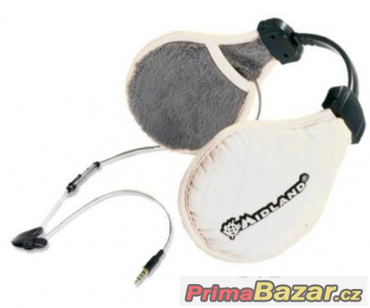 HEADSET MIDLAND SUBZERO, S CHRÁNIČEM UŠÍ, BÍLÝ – fotografie 2