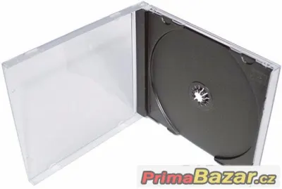 Krabičky na CD a DVD v dobrém stavu