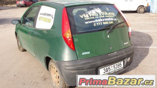 Fiat Punto 1,2   1999  BEZ DOKLADŮ – fotografie 5