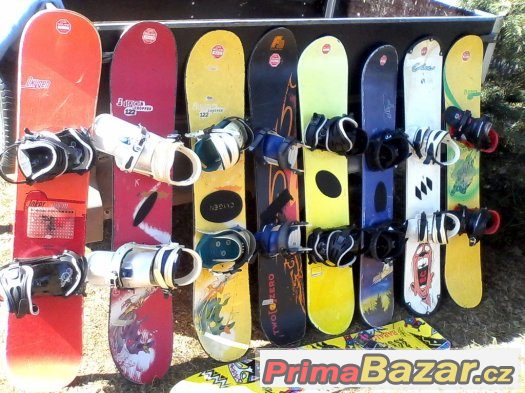 Snowboards 120 až 140cm – fotografie 1
