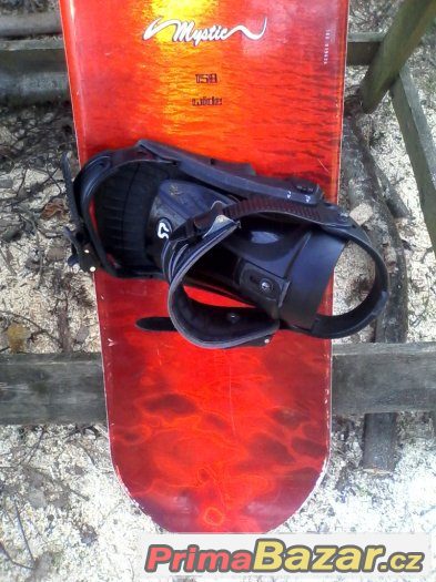 Snowboard Mystic délka 160cm + boty 44 – fotografie 3