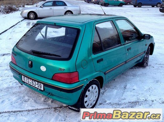 Peugeot 106 5-dv. 1,0i STK 12/2017 Eko. Zaplaceno – fotografie 4